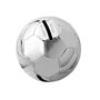 Personalised Silver Plated Football Money Box, thumbnail 4 of 5