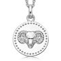 Sterling Silver Zodiac Star Sign Necklace, thumbnail 3 of 12