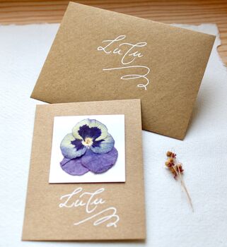 Little Love Card With Viola, 3 of 4