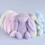 Personalised Lilac Baby Bunny, thumbnail 4 of 4