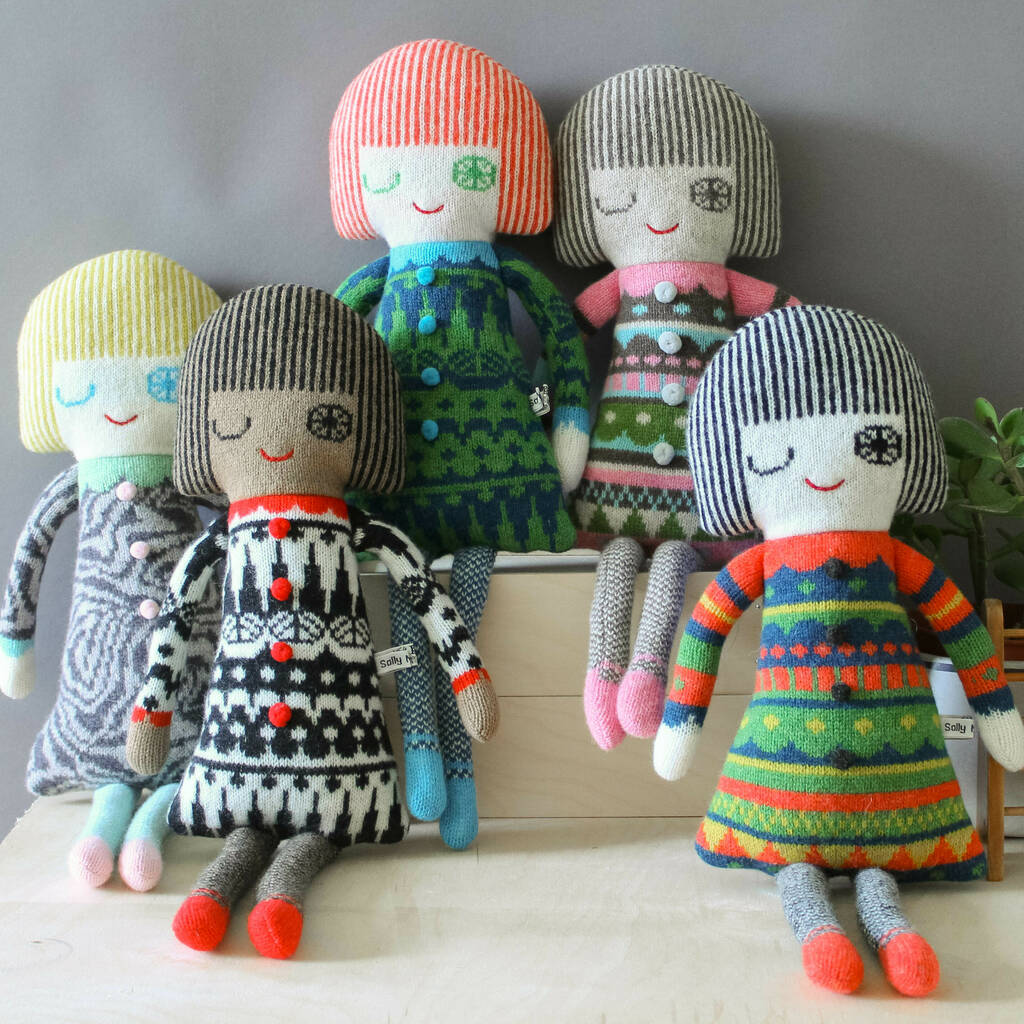 Image of Knitted Lambswool Dolly