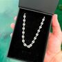 Gold Mariner Link Anchor Chain Bracelet For Men, thumbnail 9 of 12