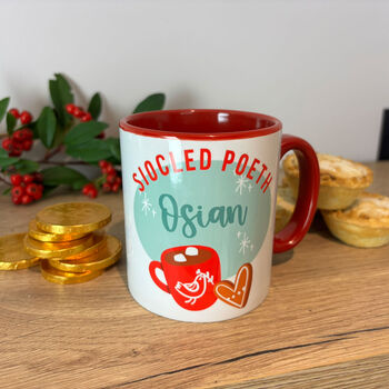 Personalised Hot Chocolate Welsh Mug, 3 of 3