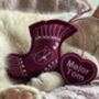 Personalised Handmade Catnip Toy Stocking, Cat Toys, thumbnail 2 of 4