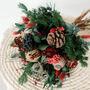 Winter Red's Christmas Dried Flower Bunch, thumbnail 3 of 3