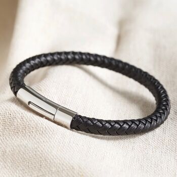 Men's Vegan Leather Bracelet, 3 of 7
