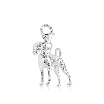 Boxer Charm Sterling Silver, 4 of 12