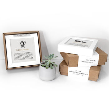Gift Boxed Framed Coffee Print, 7 of 9