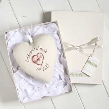 Personalised Heart Wedding Thank You Gift, 4 of 10