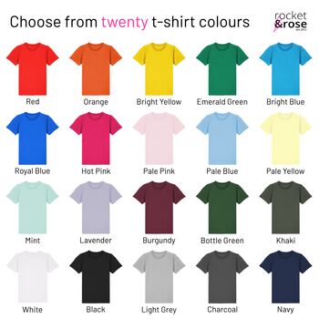 Boho Rainbow Girls And Boys T Shirt, 12 of 12