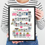21st Birthday Personalised Print ‘The Road To 21’, thumbnail 6 of 6