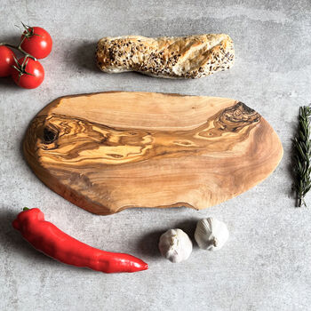Olive Wood Natural Cheese Board, 2 of 8