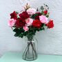 'Roseraie' Luxury Silk Rose Bouquet, thumbnail 1 of 12