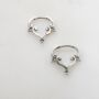 Seraphina Huggie Hoops, thumbnail 4 of 7