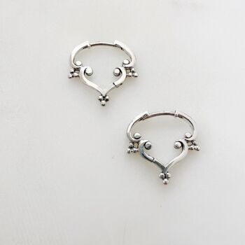 Seraphina Huggie Hoops, 4 of 7