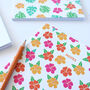 Hibiscus Flower Tropical Notebook, thumbnail 2 of 8
