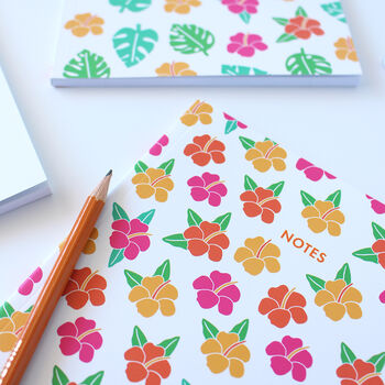 Hibiscus Flower Tropical Notebook, 2 of 8