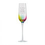 Personalised Neon Champagne Flute, thumbnail 1 of 6