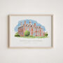 Gift For Bride Or Groom Hand Drawn Wedding Venue, thumbnail 8 of 11
