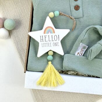 Hello Little One New Baby Letterbox Gift Box, 2 of 6