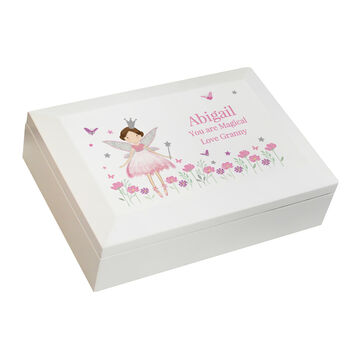 Personalised Fairy Princess Jewellery Box, 4 of 4