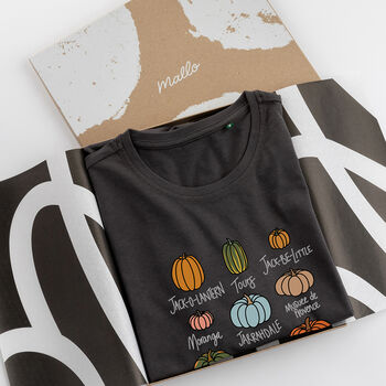Pumpkin Varieties Cotton Tshirt, 2 of 8