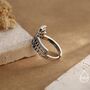 Colosseum Inspired Sterling Silver Adjustable Ring, thumbnail 5 of 10