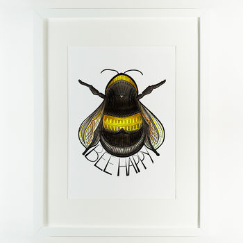 Bee Happy Print, 2 of 3