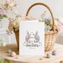 Happy Easter Bunny Card, thumbnail 1 of 6