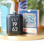 Personalised 60th Birthday Year Hip Flask, thumbnail 2 of 8