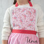 Personalized Kids Aprons, Toddler Kids Aprons, thumbnail 10 of 12