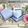 Blue Daisy Wedding Tie Set, thumbnail 1 of 10