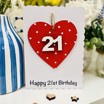 Personalised 21st Birthday Gift For Her And Card, 3 of 7