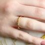 Gold Twig Nature Wedding Ring, thumbnail 4 of 6