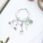 Personalised Golf Keyring Golfing Gift, thumbnail 5 of 9