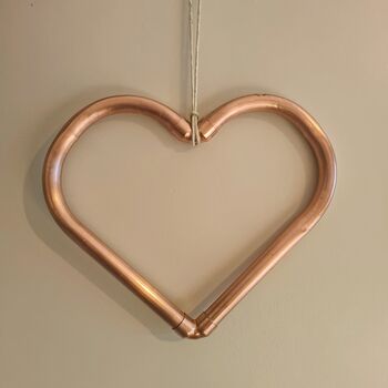 Copper Pipe Heart, 3 of 3