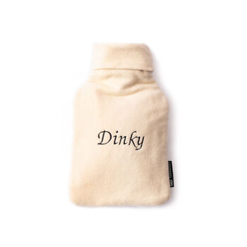 Personalised Bamboo Luxury Hot Water Bottle, 3 of 8