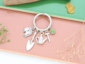 Personalised Gardening Keyring Gifts For Gardener, 5 of 11