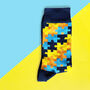Personalised Men's Jigsaw Socks In A Box, thumbnail 2 of 8