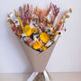 Orange And Yellow Dried Flower Bouquet, thumbnail 6 of 7