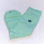 Mint Green Wedding Tie Sock Set Groomsmen Gift For Him, thumbnail 8 of 8