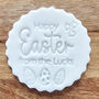 Personalised Happy Easter Embosser Stamp For Cakes Cupcake Decoration, thumbnail 4 of 5