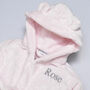 Personalised Pink Baby Dressing Gown With Ears, thumbnail 9 of 12