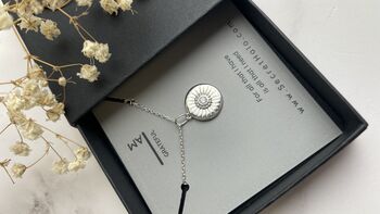 Sterling Silver Crystal Friendship Necklace, 10 of 12