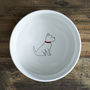 Westie / West Highland Terrier Dog Bowl, thumbnail 3 of 4