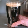 30th Birthday Shooting Star Pint Glass, thumbnail 2 of 7