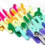 Bright And Bold Hello Necklace, thumbnail 4 of 8