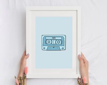 Taylor Swift 1989 Inspired Cassette Print, 2 of 5