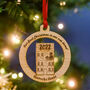 Personalised New Home Solid Wood Christmas Decoration, thumbnail 4 of 12