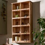 Apothecary Style Wooden Shelf, thumbnail 1 of 4